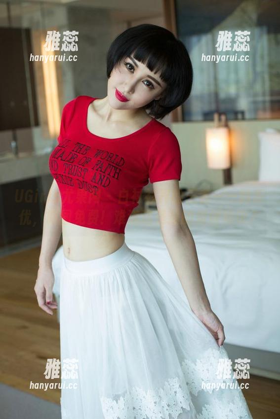 UGirls尤果网 - 白衬衫界的王者——韩乐优，原图免费！难道这是我的发财秘诀？