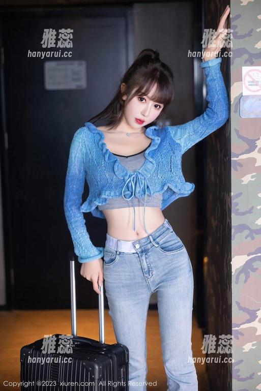 Xiuren秀人网 - 原图中的夏笑笑Summer，牛仔裤的秘密比你想象得还要多一点？