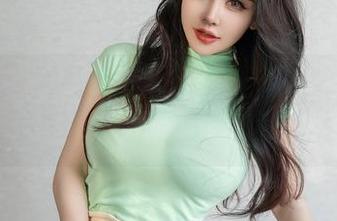 星颜社 – 韩雨馨海边：无圣光的全新写真，沙子好像悄悄拱起了腿